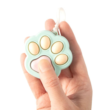 Click clack paw with buttons being pressed