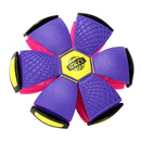 Phlat Ball Junior by Wahu in assorted colors features a unique design that transforms from a disc into a ball for active outdoor play. Ideal for kids, it promotes physical activity and fun group games.