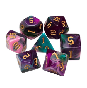 Night Elves RPG Dice Set