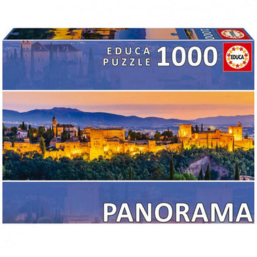 Ahambra, Grenada Panorama Puzzle