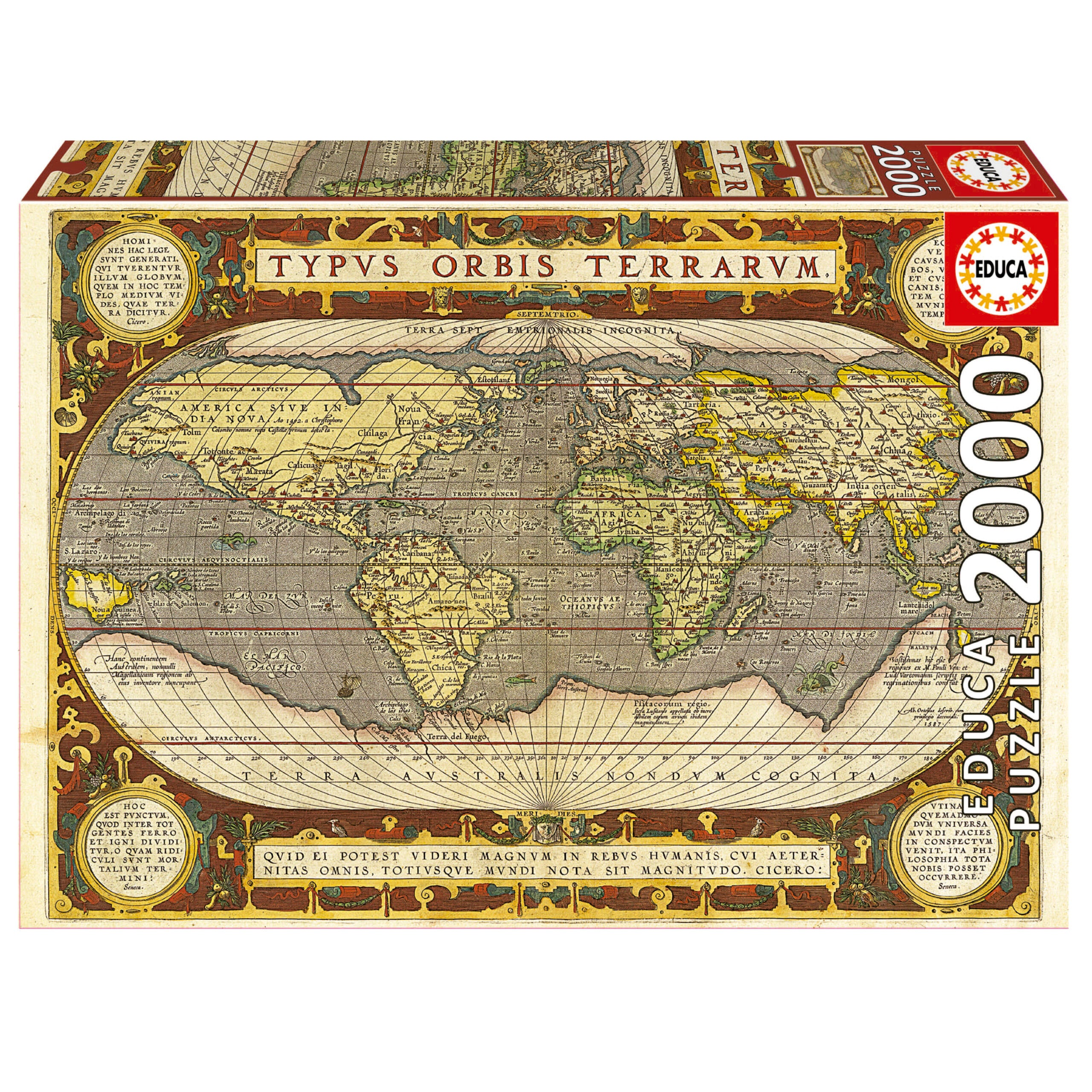 MAP OF THE WORLD 2000PC