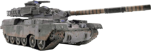 Chieftain Main Battle Tank model kit by Mu Model. This detailed DIY kit features a realistic tank design with intricate details and an impressive turret, ideal for enthusiasts and collectors.