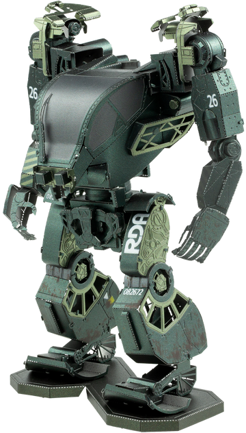 Premium S: Amp Suit DIY kit from Fascinations. This intricate model showcases remarkable design and attention to detail, featuring movable joints and access points. Ideal for hobbyists, it offers a rewarding building experience while bringing a unique sci-fi aesthetic to your collection.