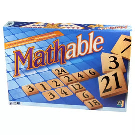 Mathable Classic by Family Games Inc is a fun educational game that combines mathematics and strategy, featuring numeric tiles on a colorful game board. Players can test their math skills while enjoying family game night, making it perfect for both kids and adults.
