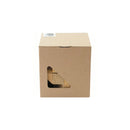 Trick Box by VINCO, a mechanical puzzle housed in a cardboard box featuring a clear window displaying the intricate wooden pieces inside. Ideal for puzzle enthusiasts looking for a challenge.