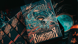 The product 'Classics of Mountains' by King Star features an intricately designed game box with vibrant colors, showcasing a mythical dragon motif. The packaging reflects artistic elements that capture the essence of mountain landscapes, making it an enticing addition to any game collection.