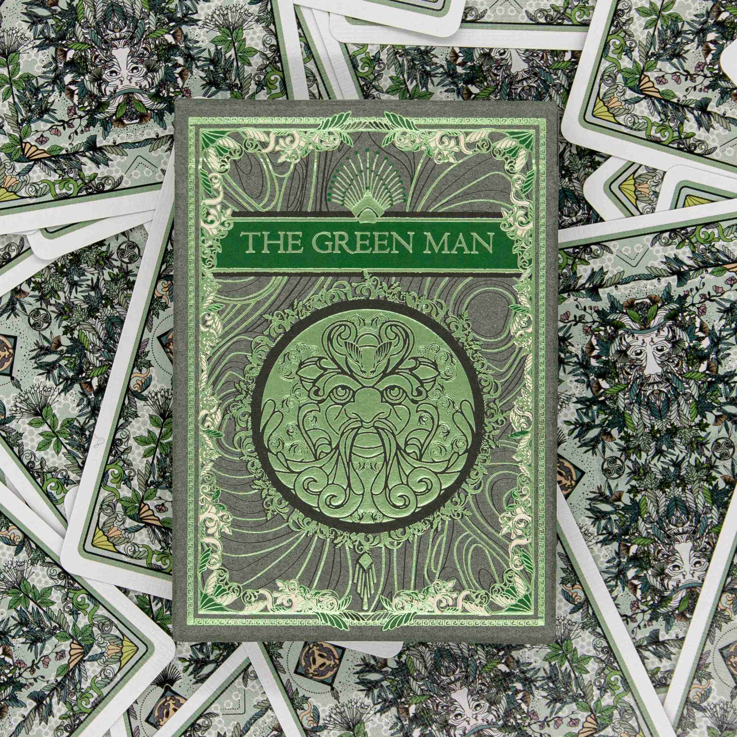 The Green Man Playing Cards