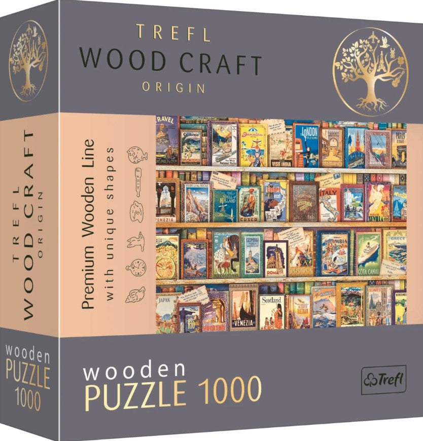 World Travel Guides Wood Puzzle