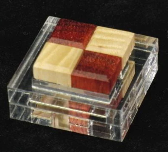 Cubic Dissection Quads and Rings One Mechanical Puzzle | EurekaPuzzles