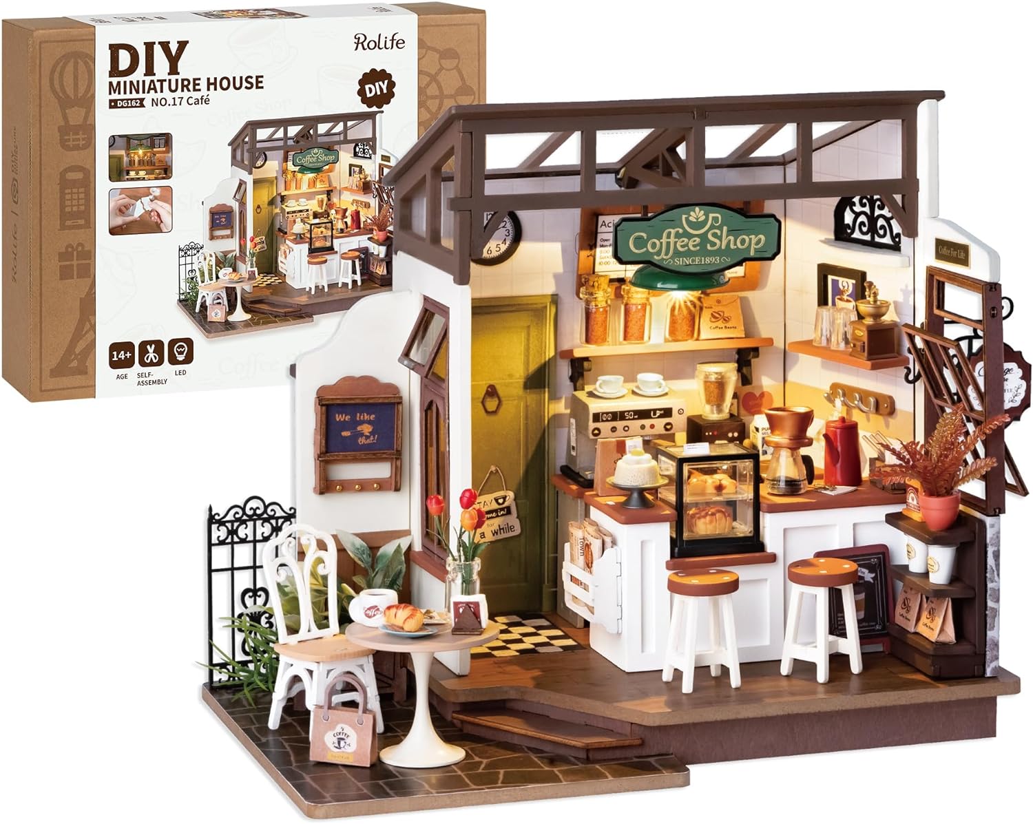No.17 Cafe DIY Miniature House