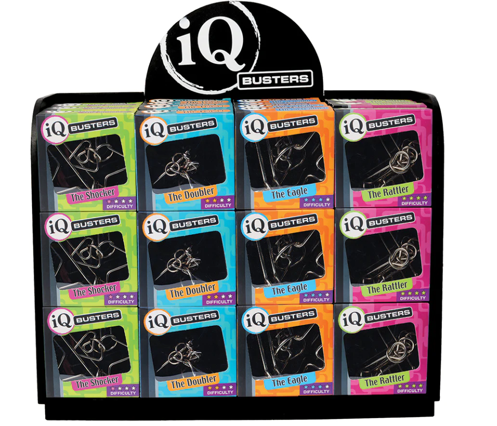 IQ Busters: Wire Puzzle Assorted