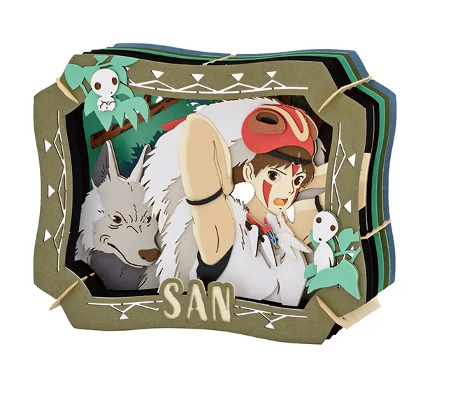 Paper Theater Princess Mononoke