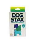 Dog Stax 2023 by Brainwright is a colorful mechanical puzzle featuring 48 dog-shaped pieces. The packaging showcases the unique design and the engaging puzzle challenge.
