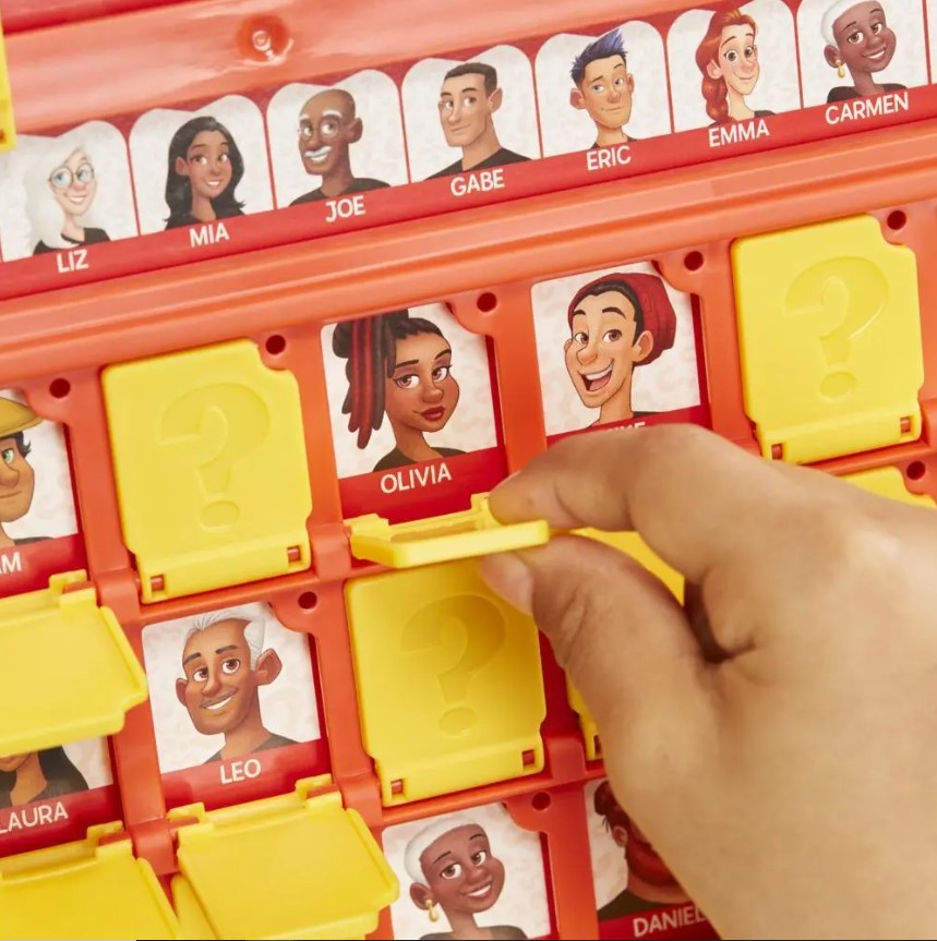 GUESS WHO’S COMING FOR DINNER 2枚セット Guess Who? Classic Children's Guessing Board Game for Young