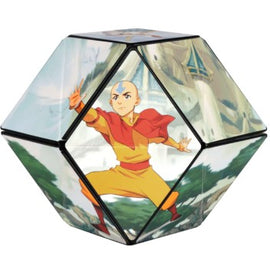 Shashibo Avatar Air by Geobenders is a captivating fidget toy designed in the shape of a unique 3D geometric puzzle, featuring vibrant artwork of Aang from Avatar: The Last Airbender. The puzzle transforms into multiple shapes and encourages creativity and engagement, making it an excellent addition to your collection or a fun gift.