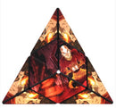 The Shashibo Avatar Fire is a colorful, triangular-shaped puzzle showcasing vibrant artwork inspired by Avatar characters. The puzzle transforms into multiple shapes and features mesmerizing designs that change with every turn, making it an engaging fidget toy or brain teaser. Ideal for both kids and adults, it stimulates creativity and fine motor skills.