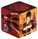 Shashibo Avatar Fire from Geobenders is a colorful fidget cube showcasing dynamic artwork inspired by Avatar characters. Each side features intricate designs, including fiery motifs and character illustrations, enhancing the tactile and visual experience. Perfect for stress relief and creative play.