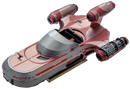 Metal Earth X-34 Landspeeder model from Fascinations. This detailed metal model features intricate laser-cut designs with a metallic finish and realistic detailing. Perfect for collectors and hobbyists.