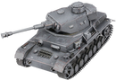 A detailed DIY kit of the Premium S: Panzer IV by Fascinations. This metal model features intricate parts and realistic design, perfect for hobbyists and military enthusiasts.
