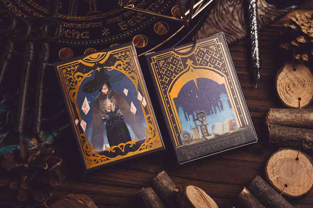 Magic Crystal Playing Cards