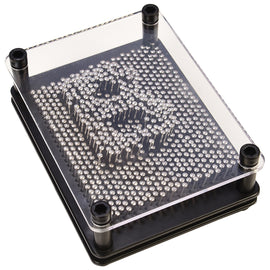 Image Captor by U.S. Toy is a fun DIY kit featuring a pin art board. The board has numerous pins that create 3D shapes and impressions when pressed, offering an engaging hands-on experience for creativity and imagination.