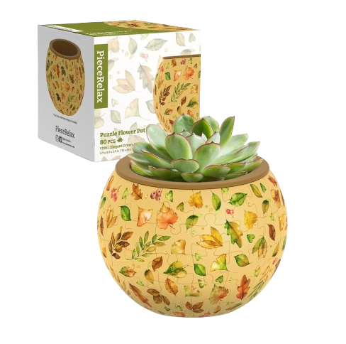puzzle planter pot Elegant Green Jigsaw Puzzle by Pintoo Corporation