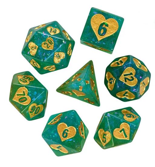 Lovely Stash RPG Dice Set