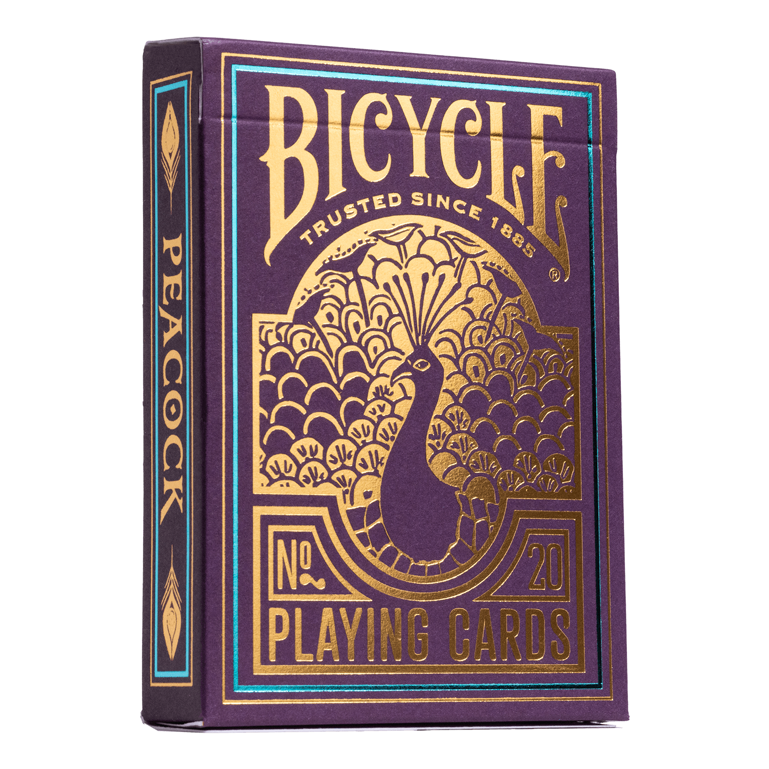 Bicycle Purple Peacock Cards