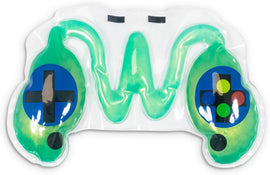 The Games Controller Sensory Maze, designed by One for Fun, features a colorful, squishy maze shaped like a game controller. It is filled with a vibrant gel fluid that sloshes around as players navigate the maze with their fingers while trying to guide a ball through the paths. This sensory toy stimulates tactile interaction and encourages fine motor skills development.
