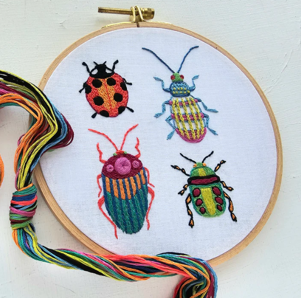 Beetle Collection Embroidery K