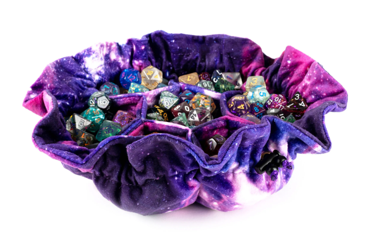 Nebula Velvet 7 Pocket Dice Ba