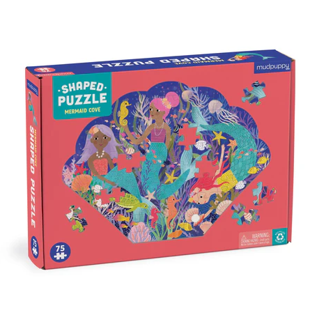 Mermaid Cove Shaped Puzzle