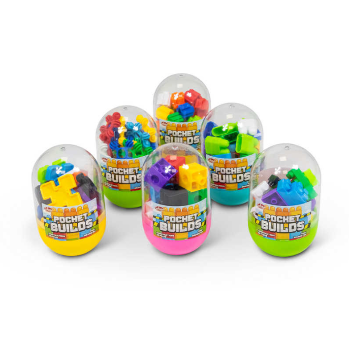 Pocket Builds by One for Fun - Creative Building Kits | EurekaPuzzles