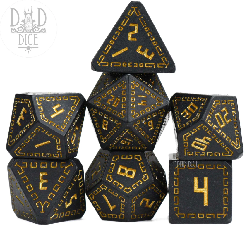 Olympian: Hades 7pc RPG Dice S