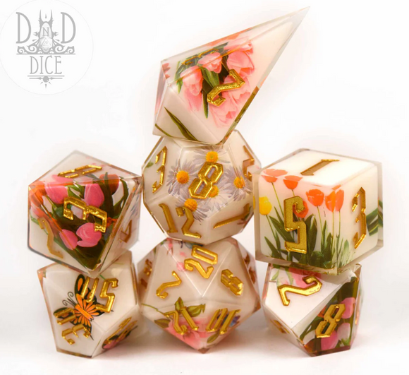 Heirloom 7pc Acrylic RPG Dice Set