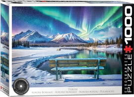 Yukon, Aurora Borealis 1000 Piece HDR Photography Puzzle Box