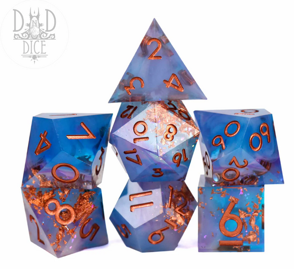 Magical Mine 7pc Acrylic RPG Dice Set