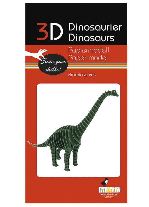 3D Paper Model Brachiosaurus