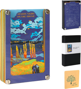 Starry Night On the Rhone Memo Pad