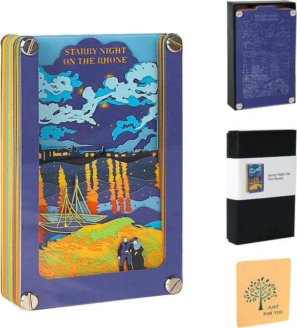 Starry Night On the Rhone Memo Pad