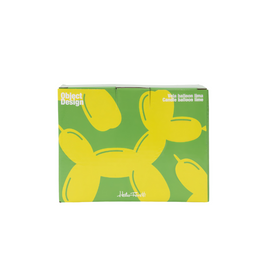 Lime Balloon Dog Candle