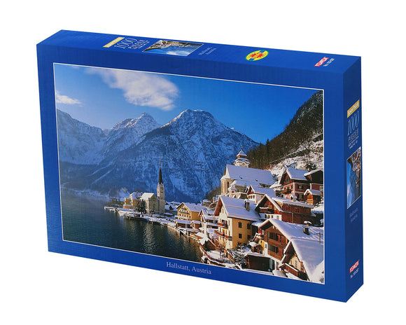 Hallstatt, Austria "Neon" Puzzle