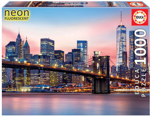 Brooklyn Bridge 'Neon' 1000pc