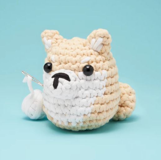 Toast the Shiba Beginner Crochet Kit