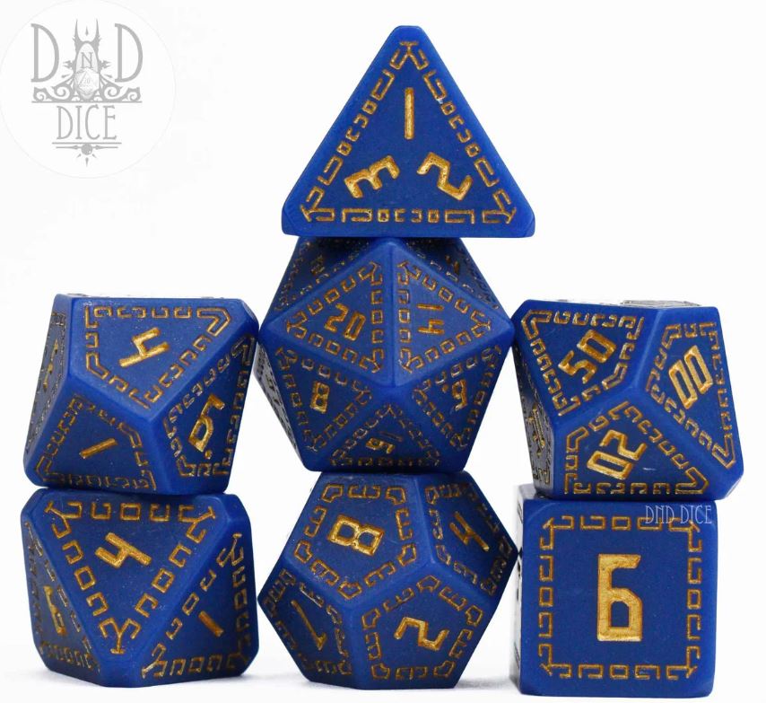 Olympian: Zeus 7pc RPG Dice Se