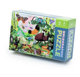 Backyard Bugs: 50pc Holographic Puzzle