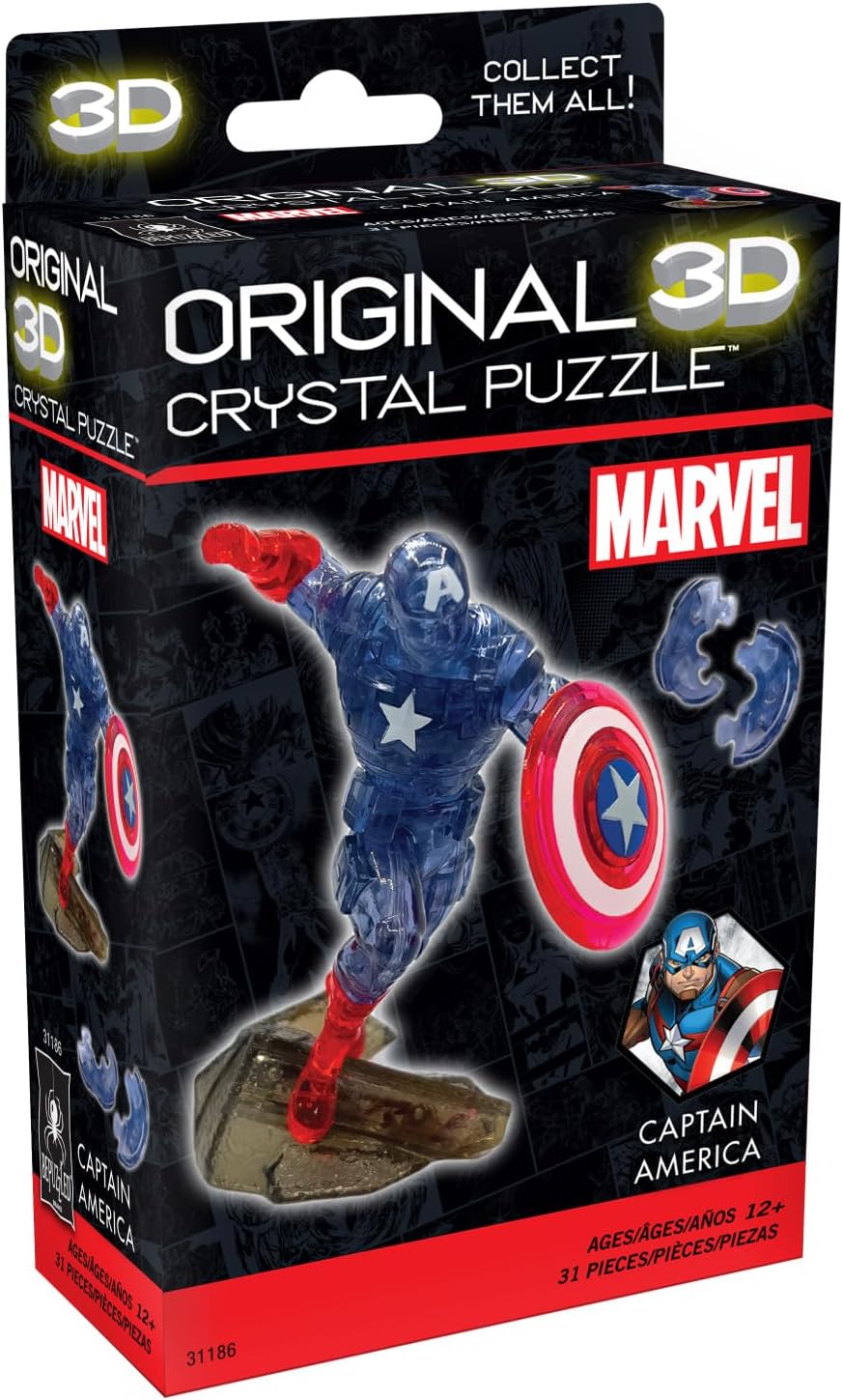 Captain America Crystal Puzzle