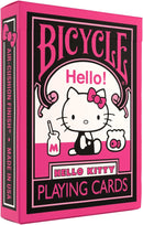 Bicycle Hello Kitty Black and Pink playing cards box
