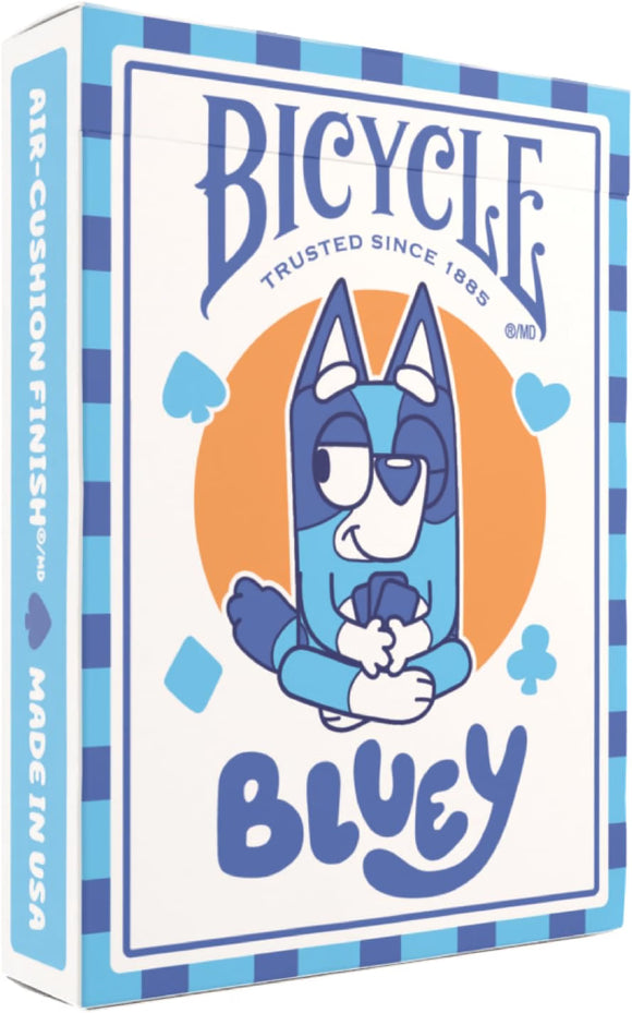 Bicycle Bluey playing cards box