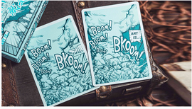 Boom Blue Playing Cards